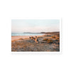 Kangaroos At Shore | Art Print