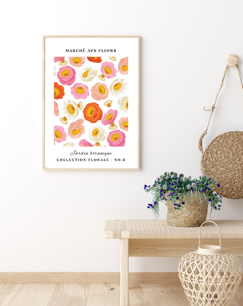 Marche Aux Fleurs III | Art Print