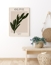 Minimalist Olive | Art Print