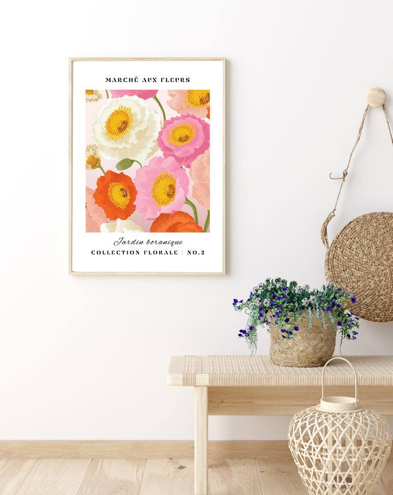 Marche Aux Fleurs II | Art Print