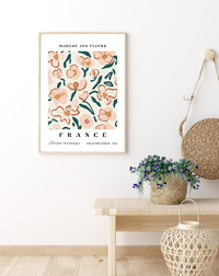 Marche Aux Fleurs | France | Art Print