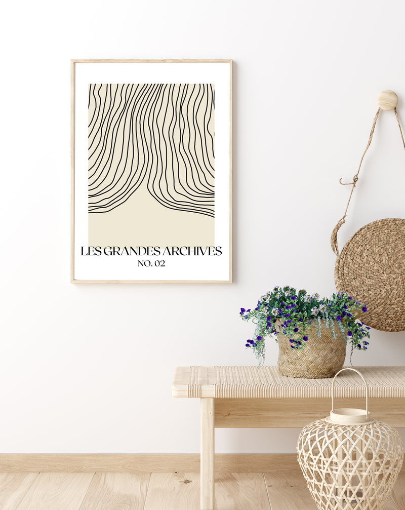 Les Grandes Archives II | Art Print