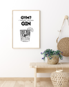 Gym? I Thought You Said Gin | Art Print