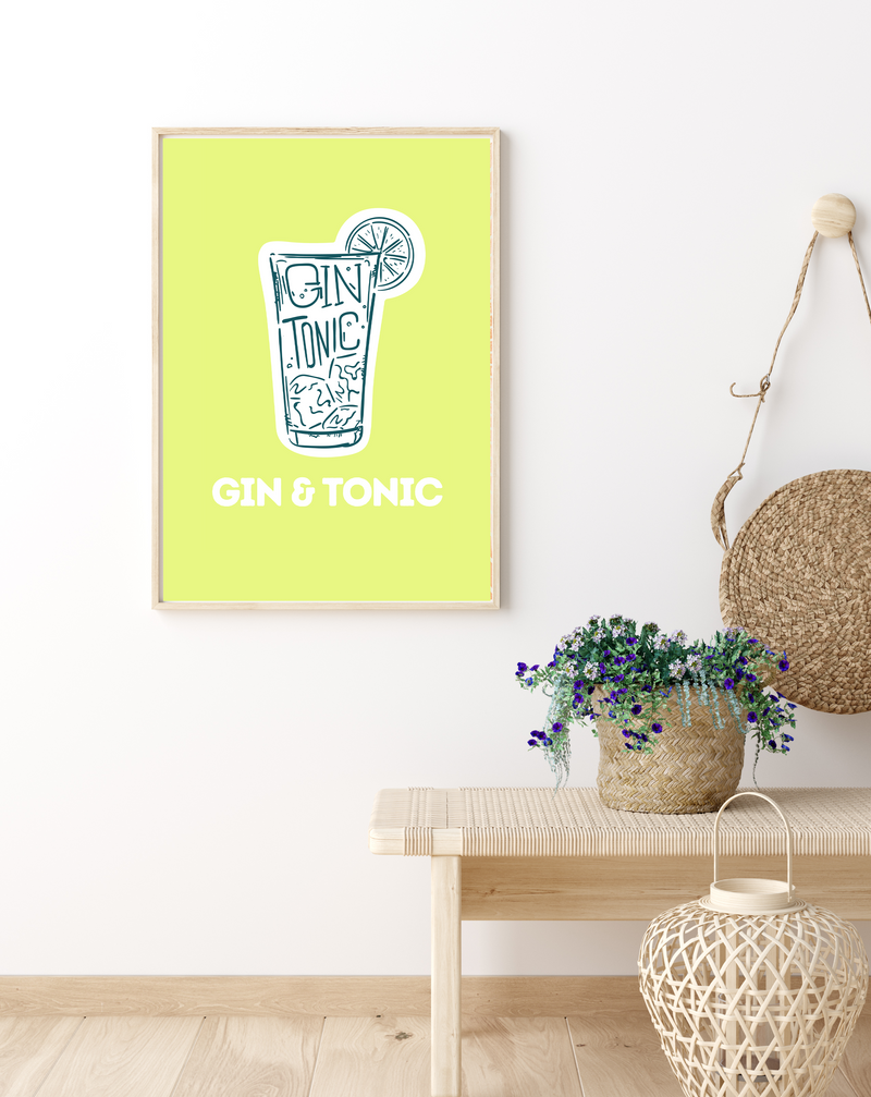 Gin & Tonic | Art Print