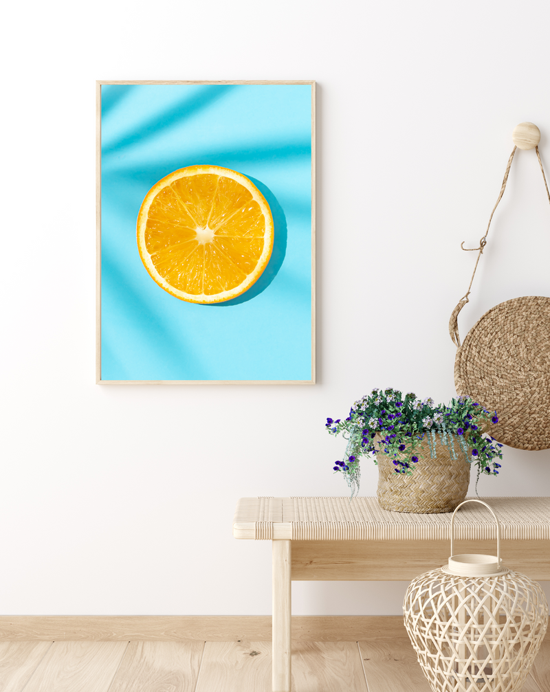 Fresh Citrus | Flatlay | Art Print