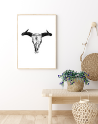 Bull Skull | Art Print