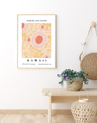 Marche Aux Fleurs | Hawaii | Art Print