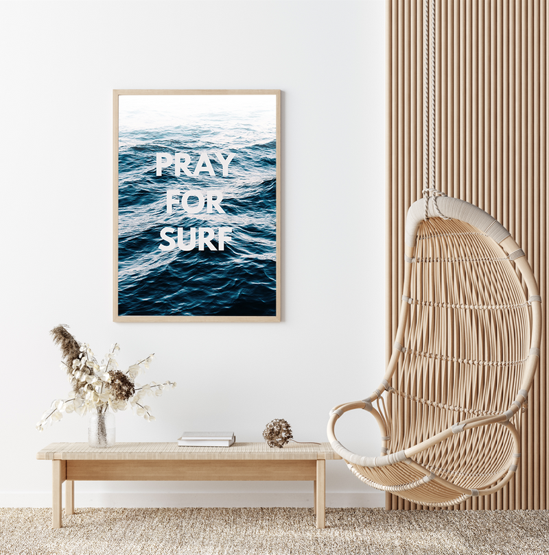 Pray For Surf | Art Print