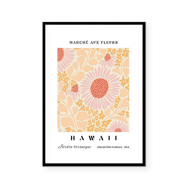 Marche Aux Fleurs | Hawaii | Art Print