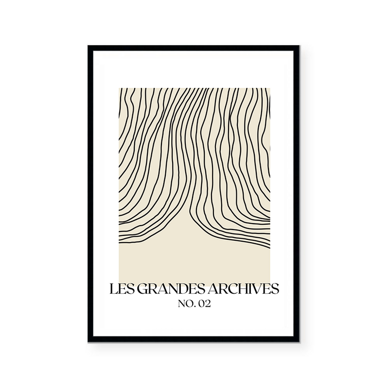 Les Grandes Archives II | Art Print