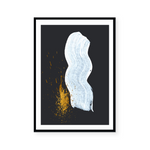 Gold Splatters II | Art Print