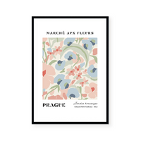 Marche Aux Fleurs | Prague | Art Print