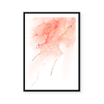 Abstract Fluid | Pink | Art Print