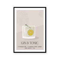 Gin & Tonic II | Art Print