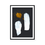 Gold Splatters I | Art Print