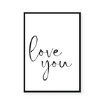 Love You | Art Print
