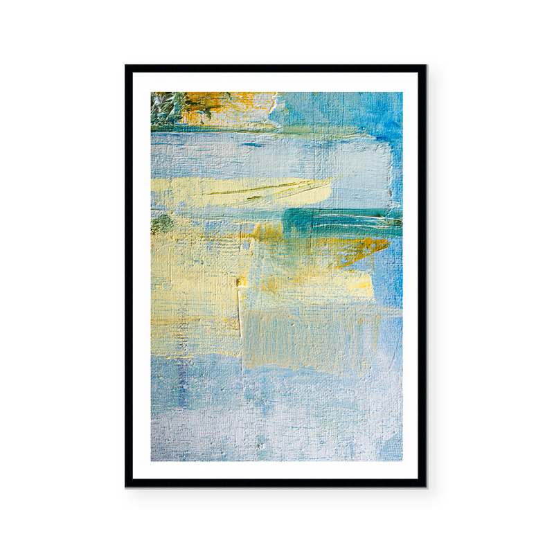 Pieces Of Blue | Art Print