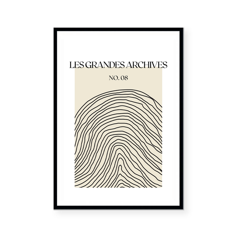 Les Grandes Archives I | Art Print