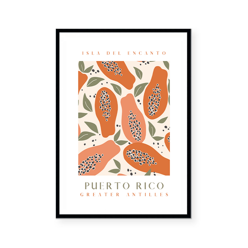 Papaya | Puerto Rico | Art Print