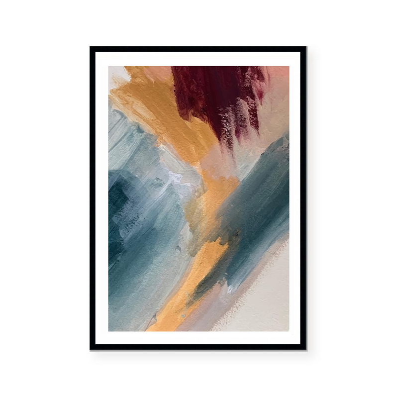 Hazy Blue | Art Print