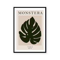 Minimalist Monstera | Art Print