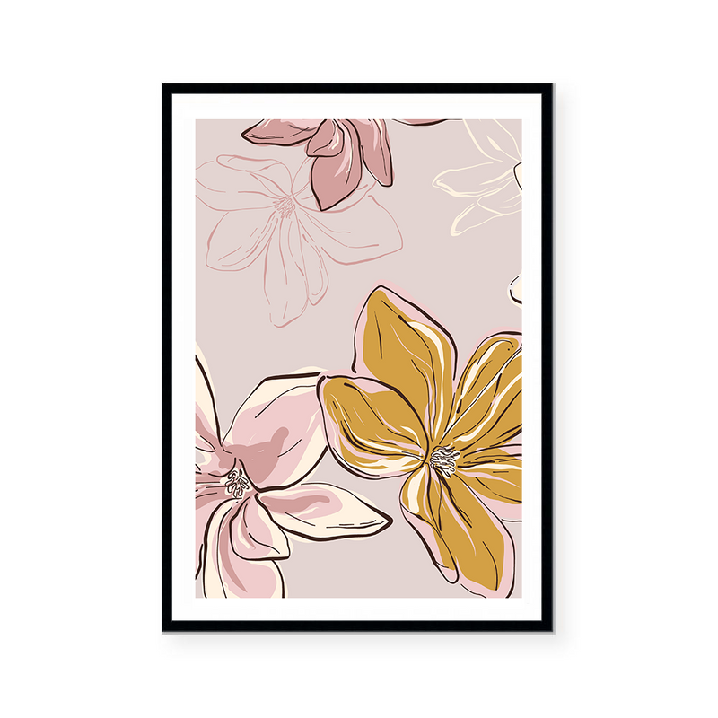 Floral Botany I | Art Print