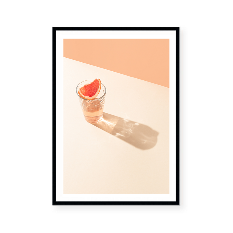 Sliced Grapefruit | Art Print