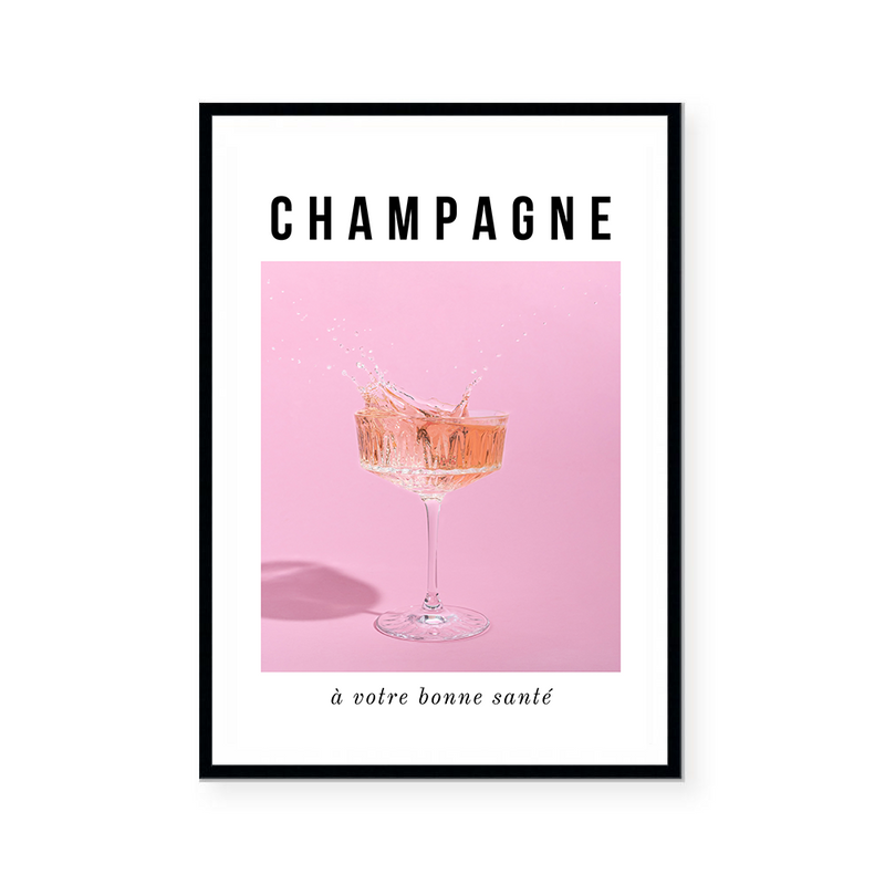 Champagne | Art Print