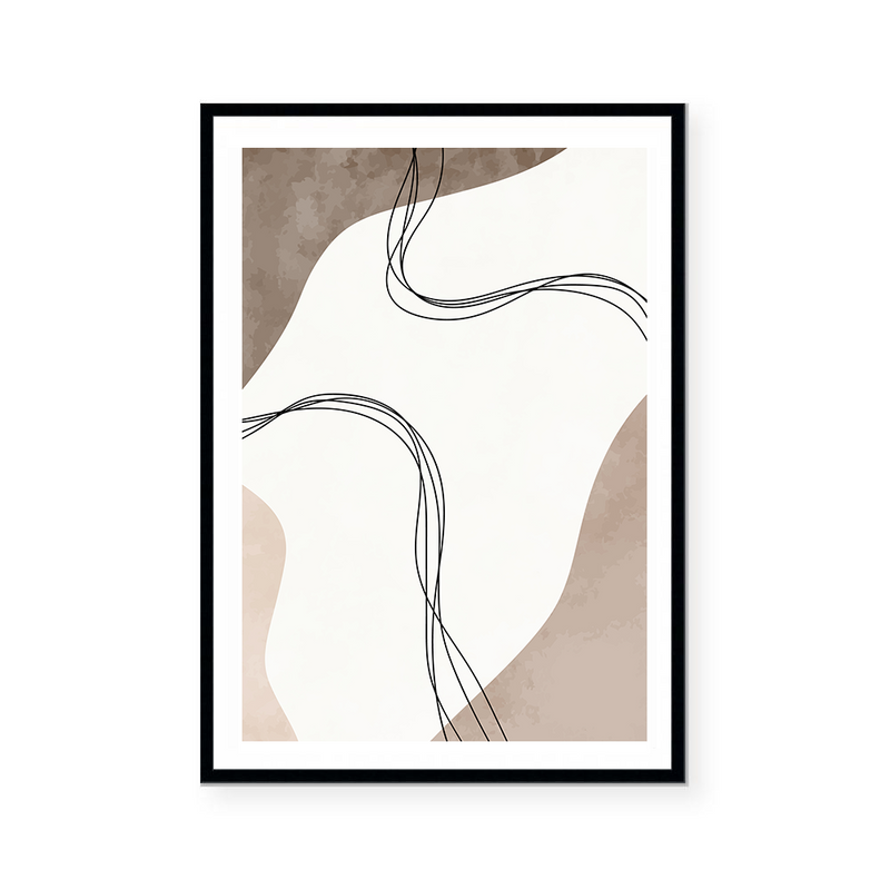 Earthy Stains I | Art Print