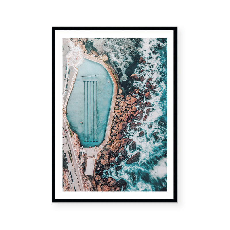 Bronte Beach Rock Pool | Art Print