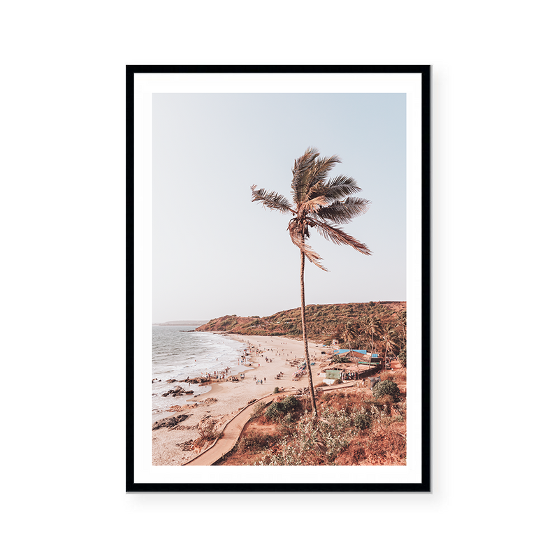 Sunset At Ozran Beach | Art Print