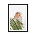 Palm Leaf Door | Art Print