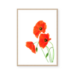 Red Poppies | Art Print