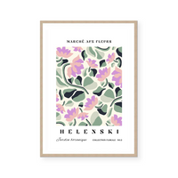 Marche Aux Fleurs | Helenski | Art Print