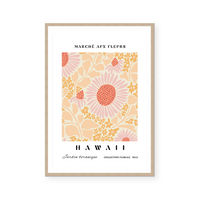 Marche Aux Fleurs | Hawaii | Art Print