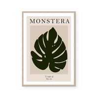 Minimalist Monstera | Art Print