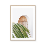 Palm Leaf Door | Art Print