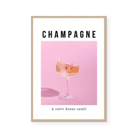 Champagne | Art Print