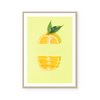 Citrus Shadows | Art Print