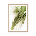 Abstract Fluid | Emerald Green | Art Print