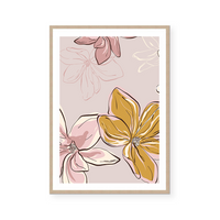 Floral Botany I | Art Print