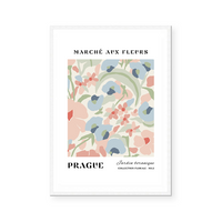 Marche Aux Fleurs | Prague | Art Print