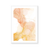 Abstract Fluid | Mustard | Art Print