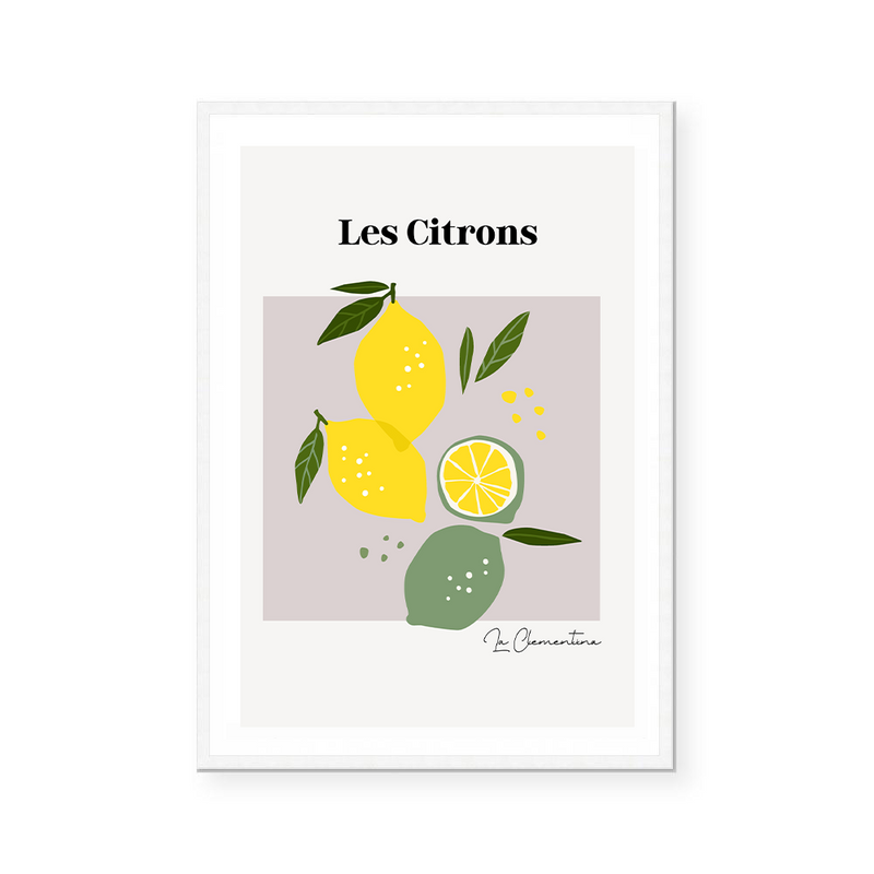 Les Citrons | Art Print
