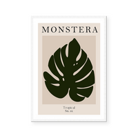 Minimalist Monstera | Art Print