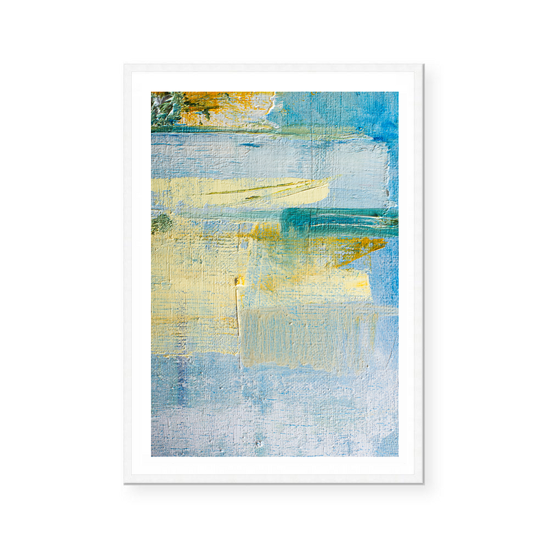 Pieces Of Blue | Art Print