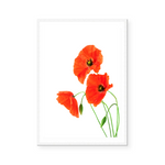 Red Poppies | Art Print
