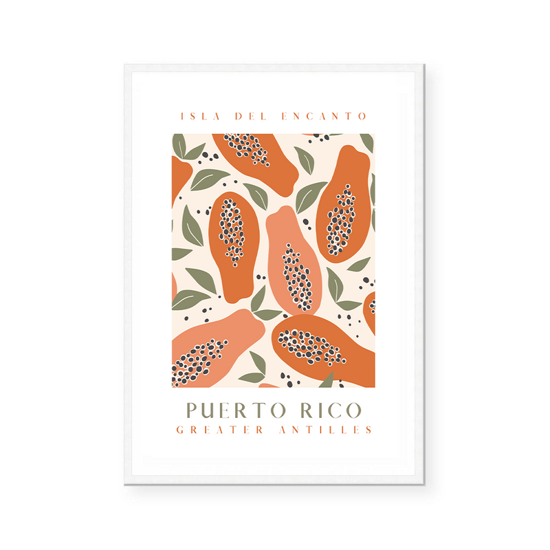 Papaya | Puerto Rico | Art Print