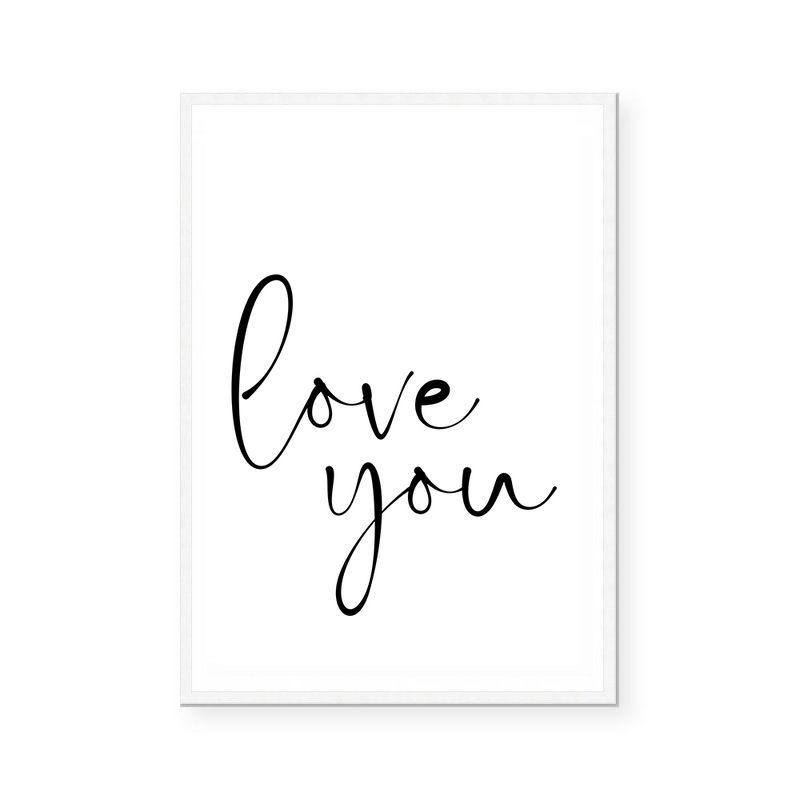 Love You | Art Print