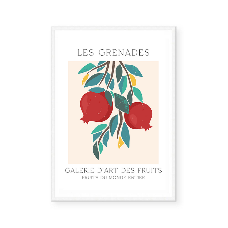 Fruit Market | Pomegranate | Art Print